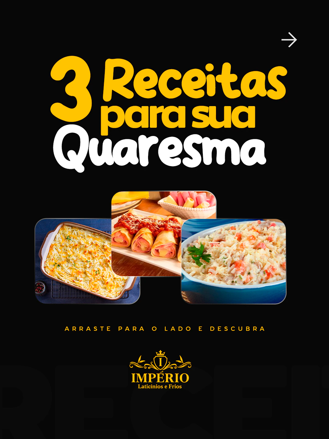 05 Receitas para Quaresma — Império Laticínios e Frios