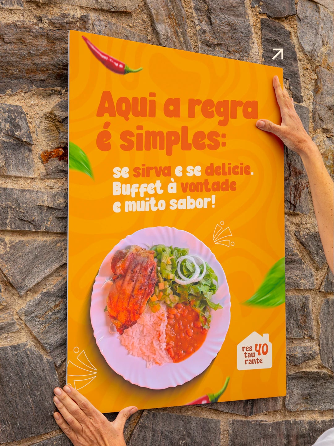 Aqui a Regra É Simples — restaurante 40