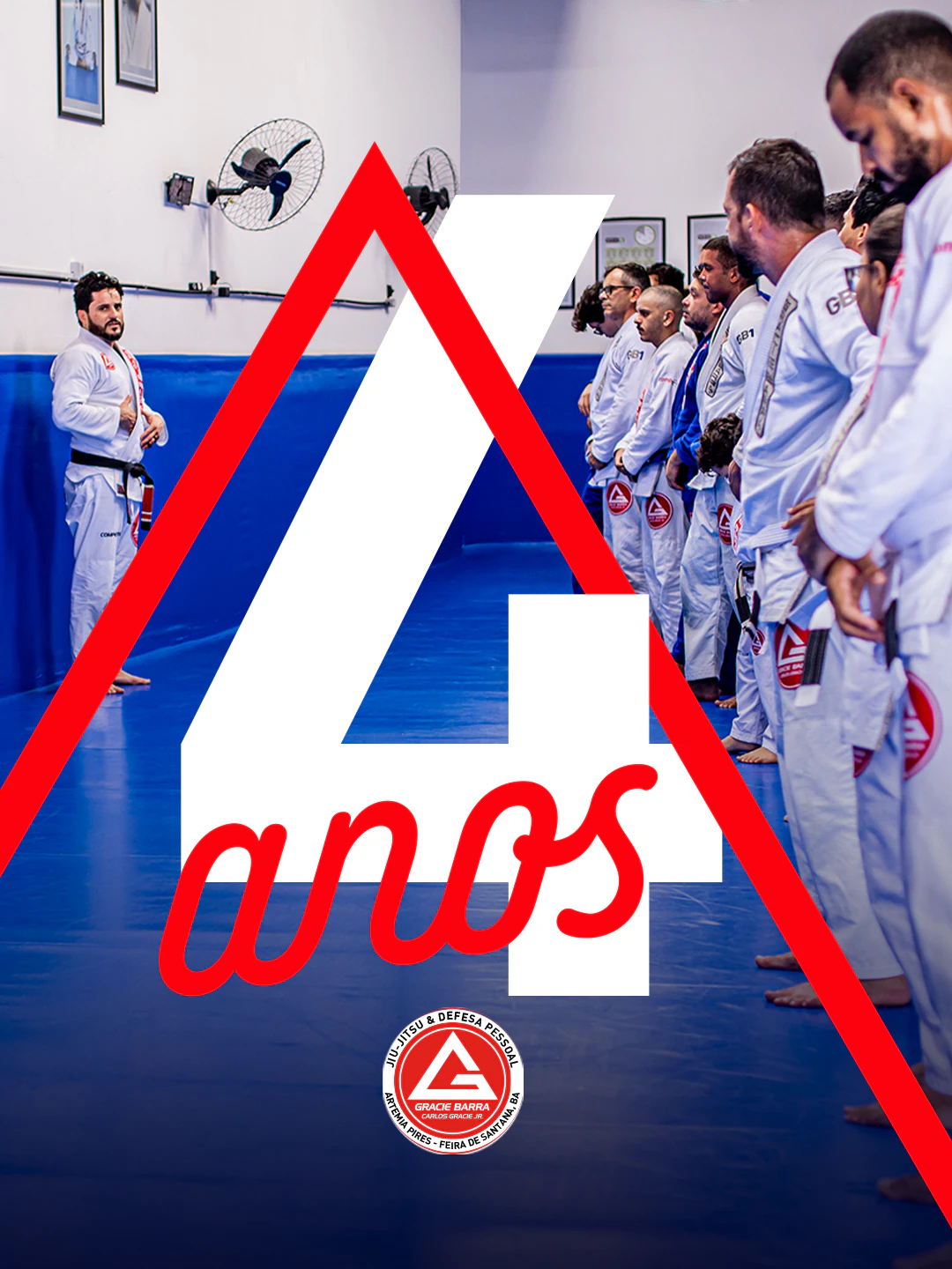 4 Anos GB Artêmia — Gracie Barra - Artemia Pires